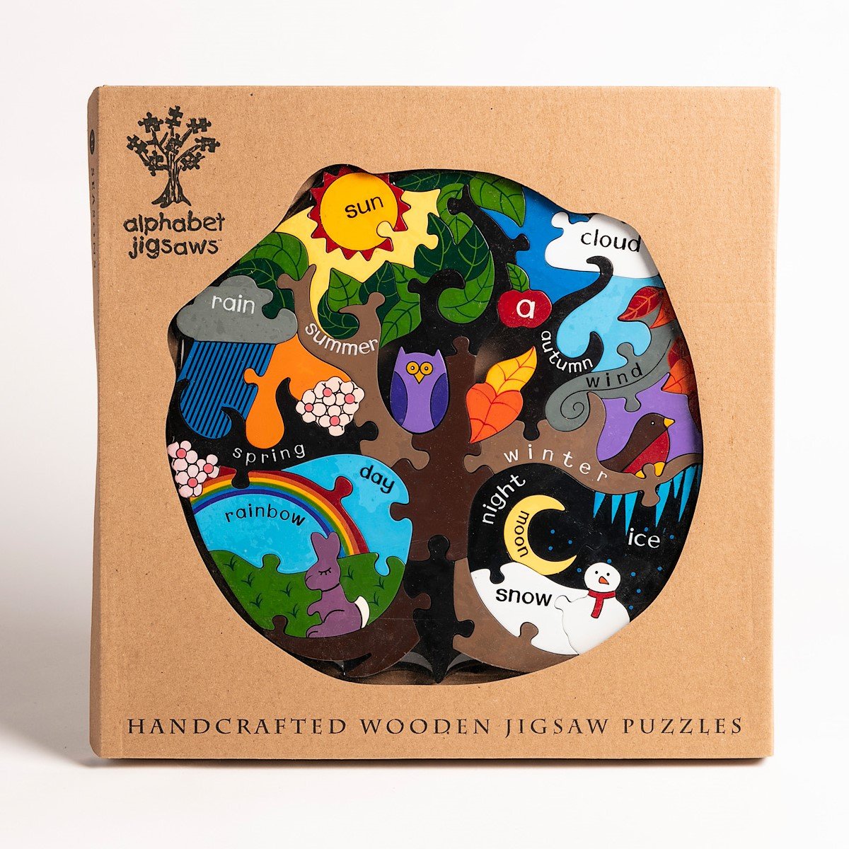 Alphabet Jigsaws Seasons Jigsaw in Irish (As Gaeilge)