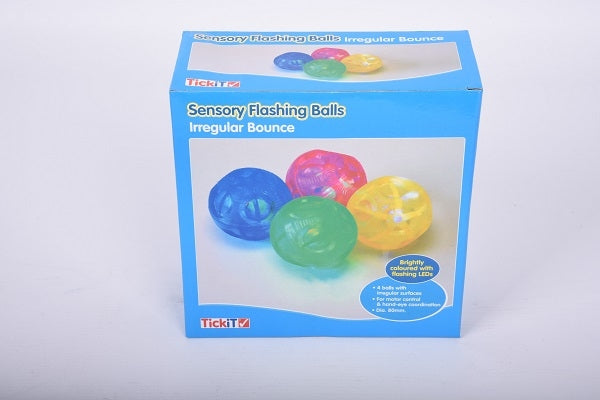 TickiT Sensory Flashing Balls Irregular
