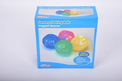 TickiT Sensory Flashing Balls Irregular