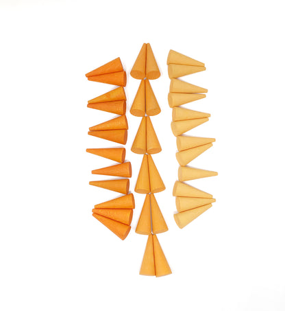 Grapat Mandala Orange Cone