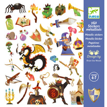 Djeco Stickers Medieval Fantasy