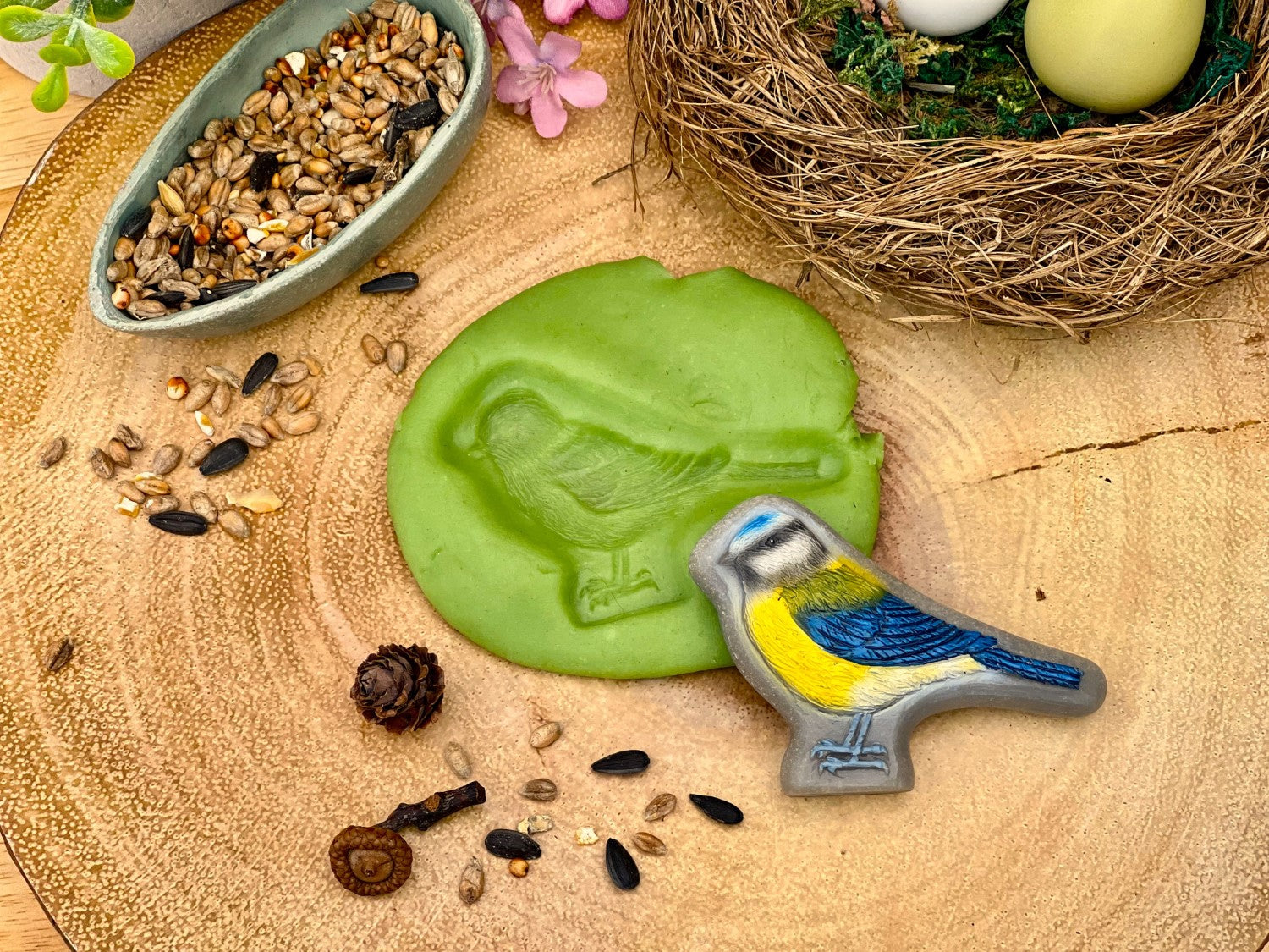 Yellow Door Sensory Play Stones – Birds