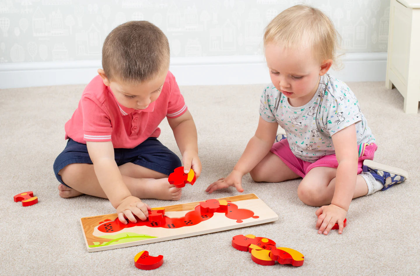 BigJigs Caterpillar Number Puzzle