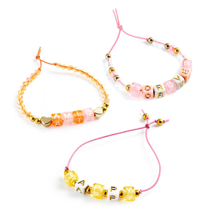 Djeco Alphabet Beads Gold Beads & Jewellery
