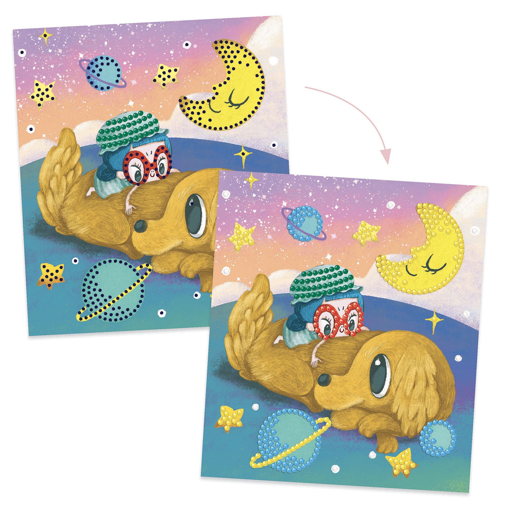 Djeco Artistic Diams Friendship Kit