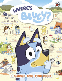 Bluey Where's Bluey Search and Find Paperback Book