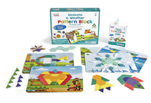 Learning Resources Seasons & Weather Pattern Block Puzzle Set