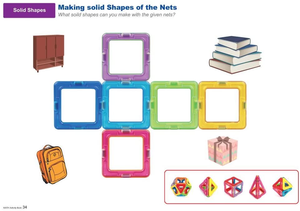 Magformers Math Activity Book