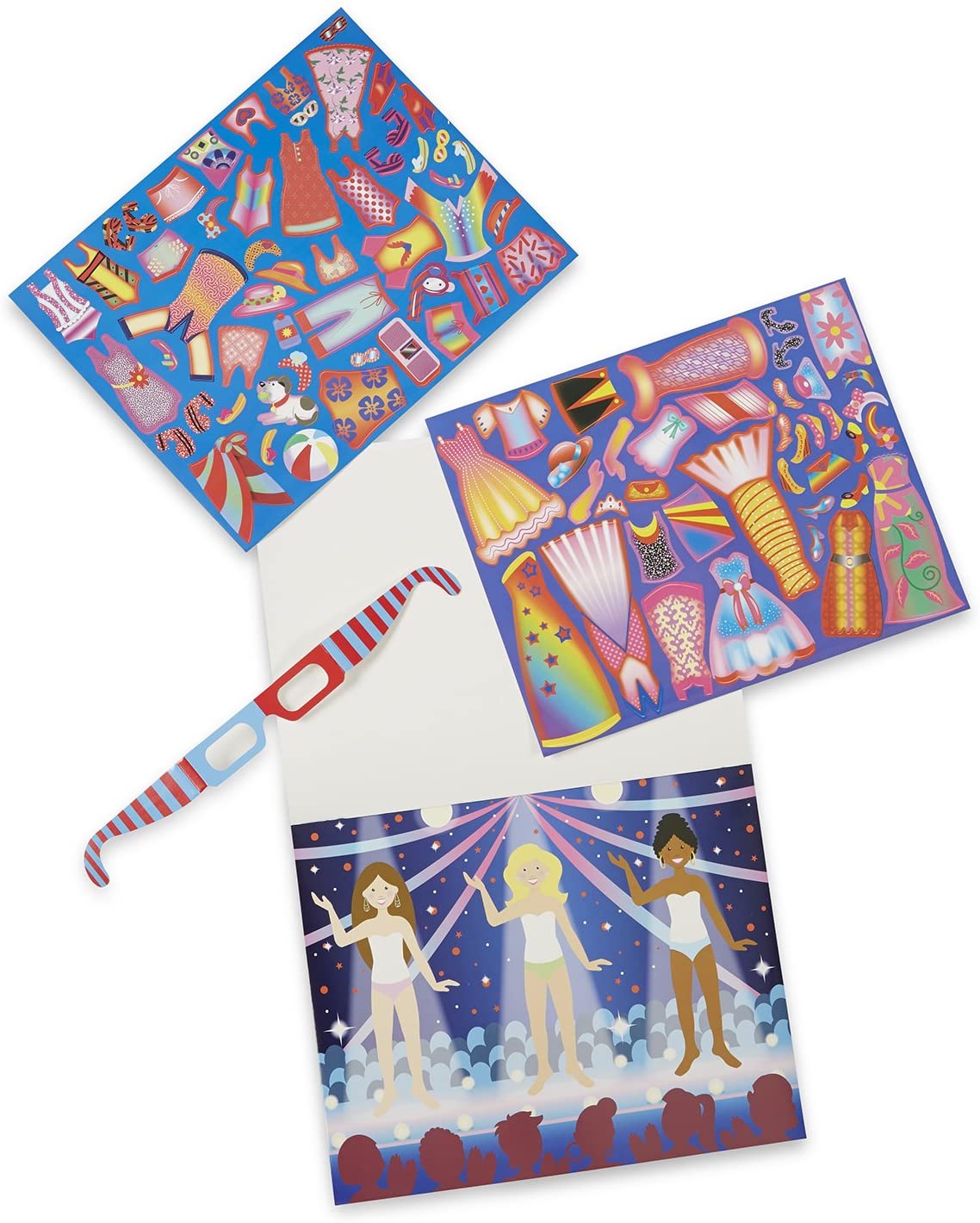 Melissa & Doug 3D Reuseable Sticker Pad