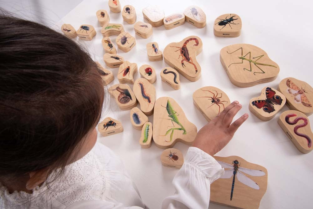 TickiT Wooden Mini Beast Blocks