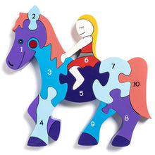 Alphabet Jigsaws Number Horse