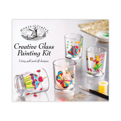 House Of Crafts Creative Glass Painting Kit