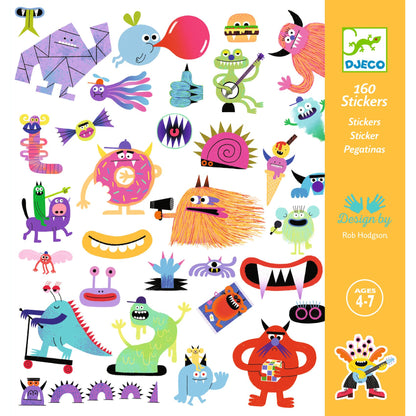 Djeco Stickers Monster