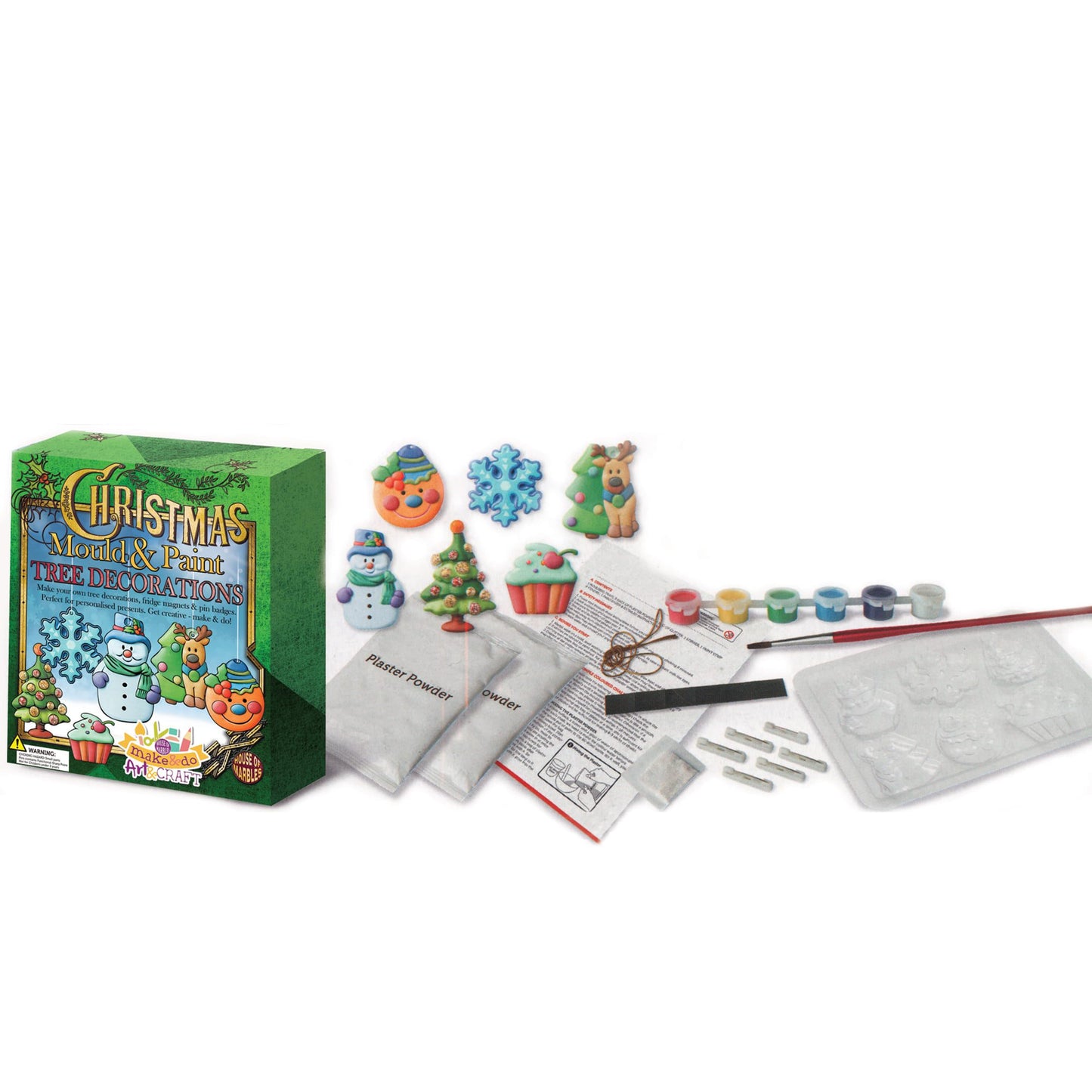 House Of Marbles Make & Decorate Christmas Decorations