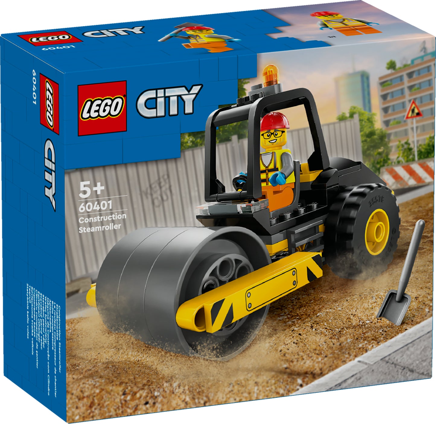 Lego City 60401 Construction Steamroller