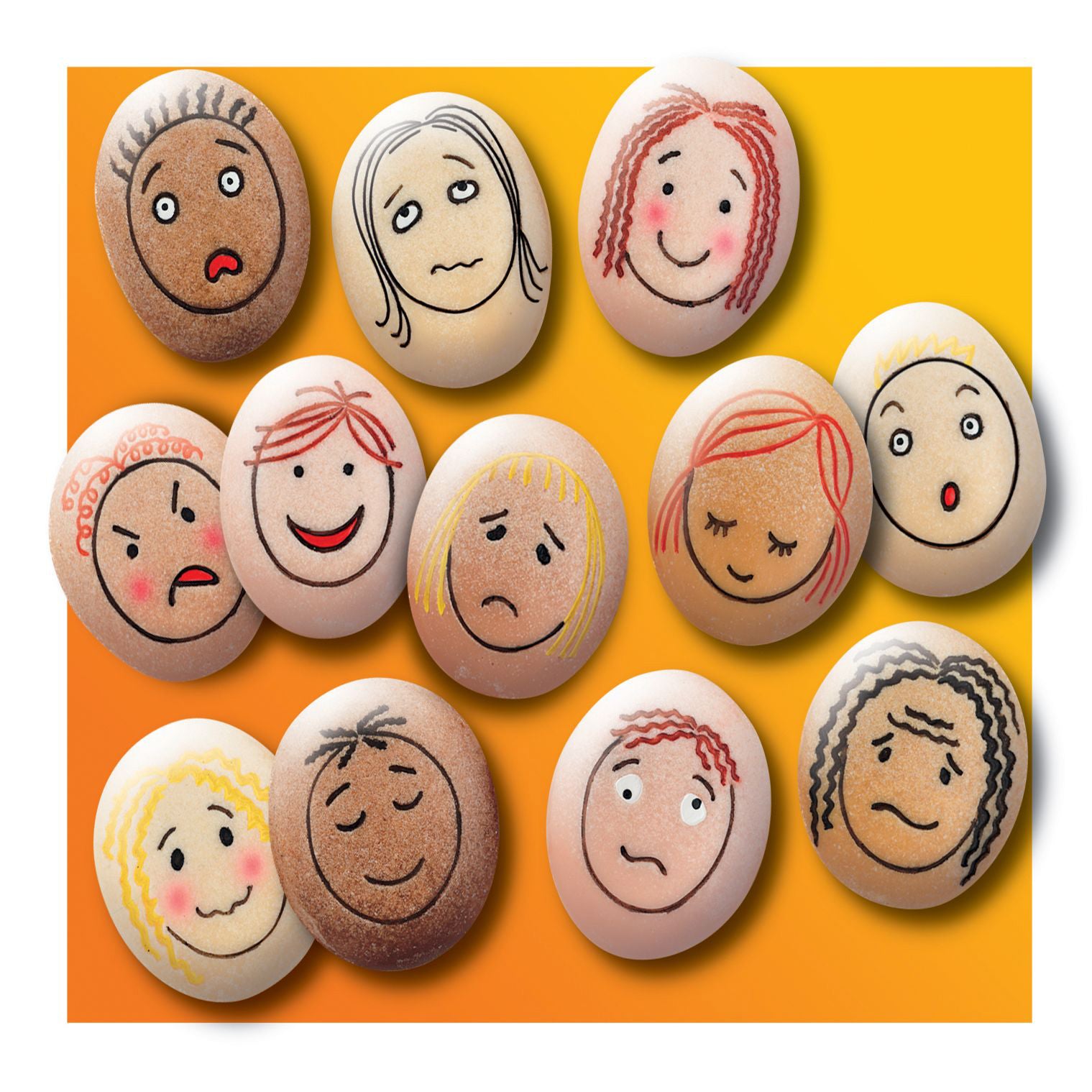 Yellow Door Emotion Stones