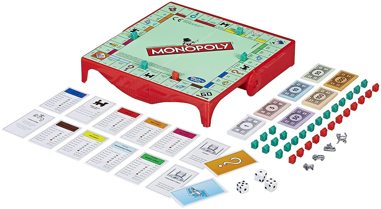 Hasbro Monopoly Grab N Go Game