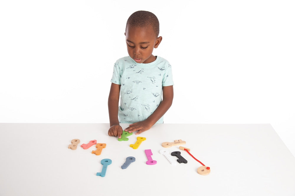 Tickit Rainbow Wooden Keys