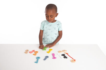 Tickit Rainbow Wooden Keys
