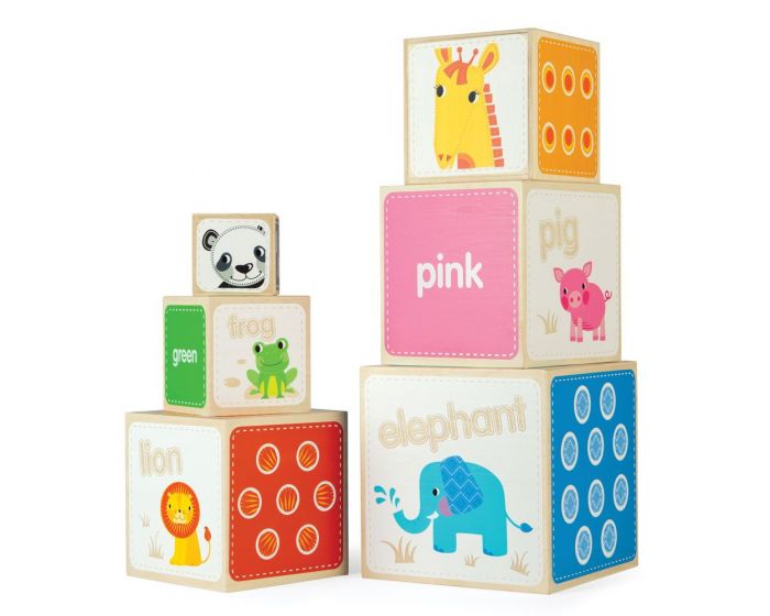 Tidlo Animal Stacking Cubes
