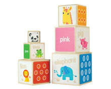 Tidlo Animal Stacking Cubes