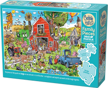 Cobble Hill Puzzles 350 Pieces Farmyard Folly