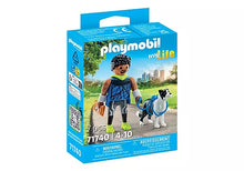 Playmobil 71740 My Life Jogger with Border Collie