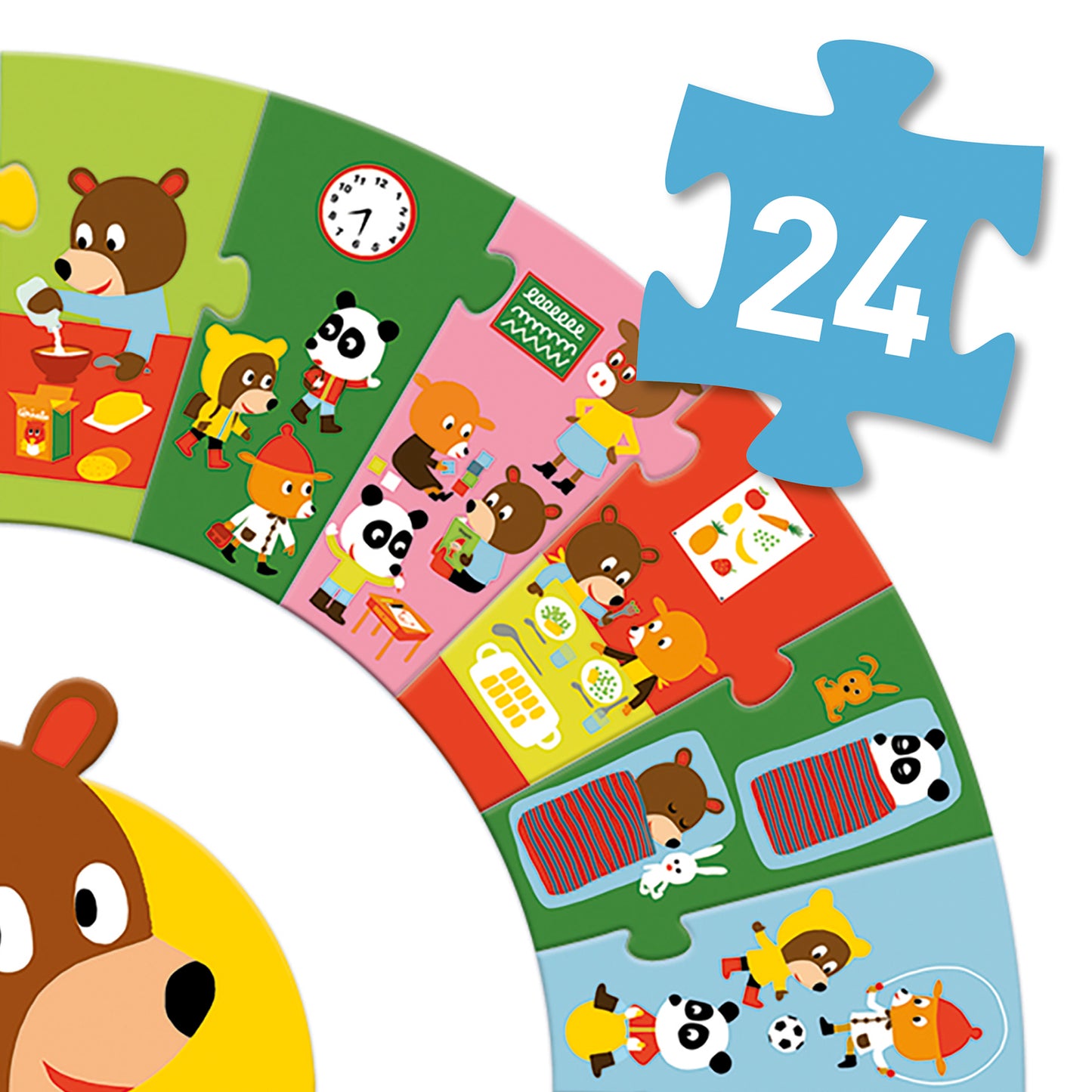 Djeco The Day Jigsaw Puzzle