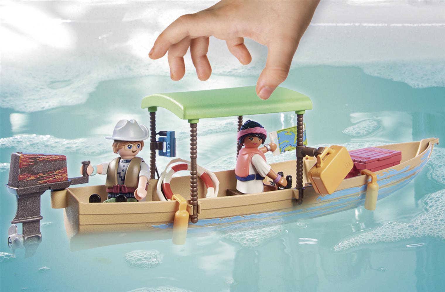 Playmobil 71010 Wiltopia Boat Trip To The Manatees