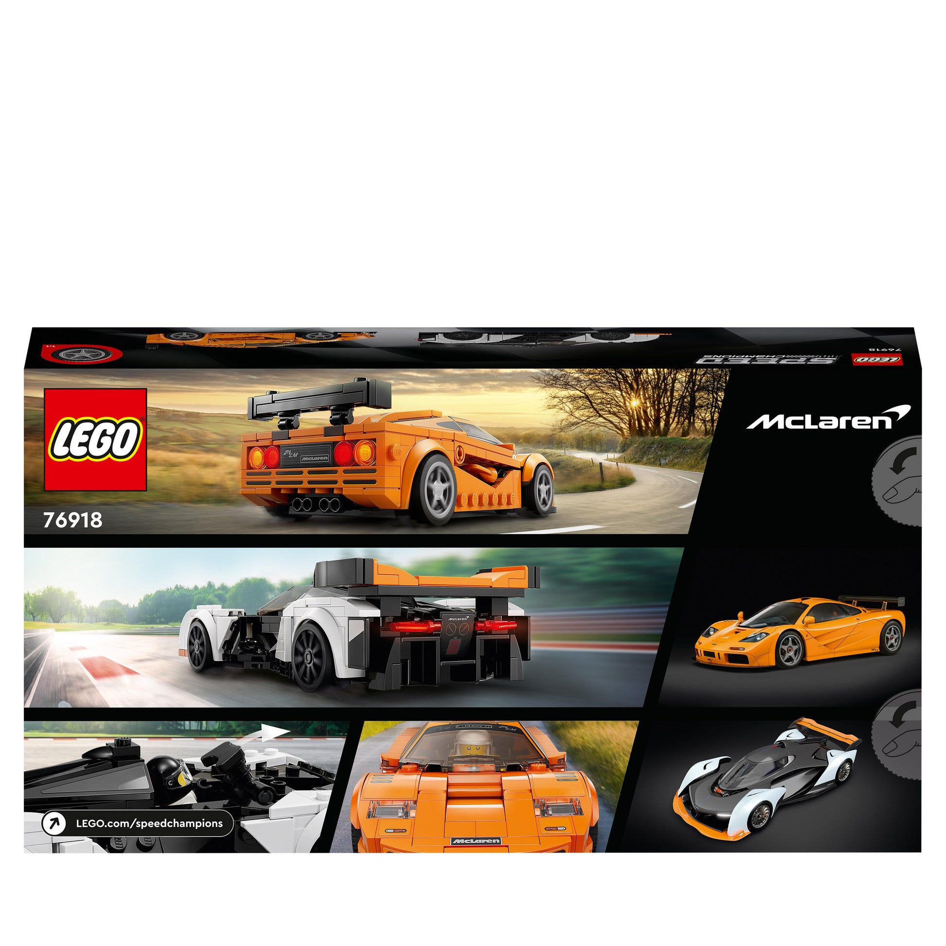 Lego Speed Champions 76918 McLaren Solus GT & McLaren F1 LM (D)