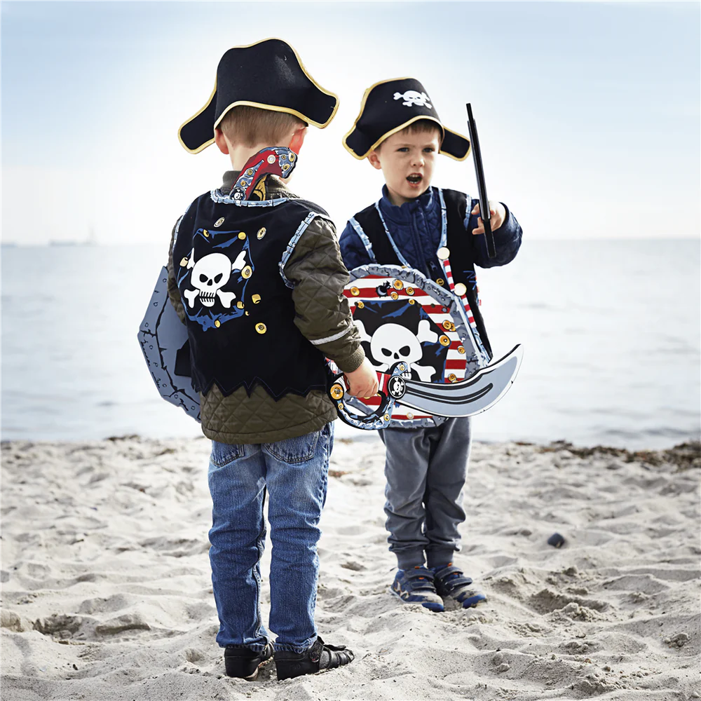 Liontouch Pirate Red Stripe Vest