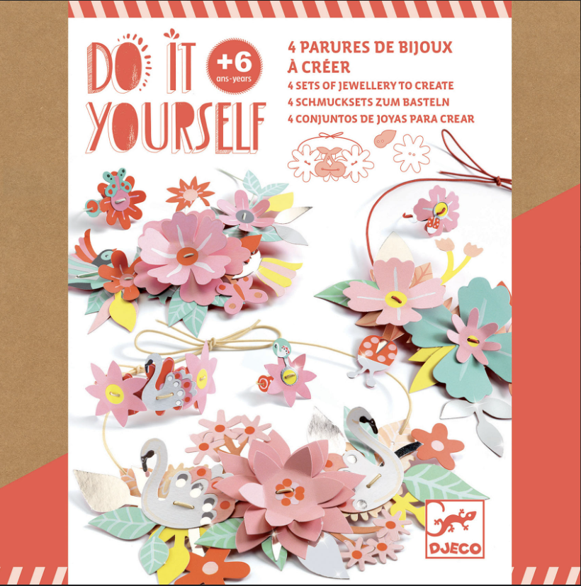 Djeco DIY Jewels Kits Colourful Fun