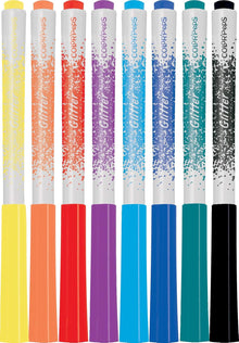 Maped Color'peps Box 8 Glittered Felt Tip Pens