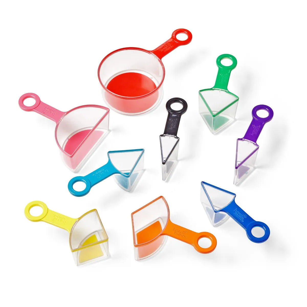 Resources Rainbow Rainbow Fraction® Measuring Cups (Set Of 9)