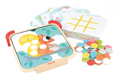 Janod I Am Learning Colours - Magnetic Chips