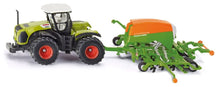 Siku 1:87 Claas Tractor W/Amazone Cayena 6001 Seeder