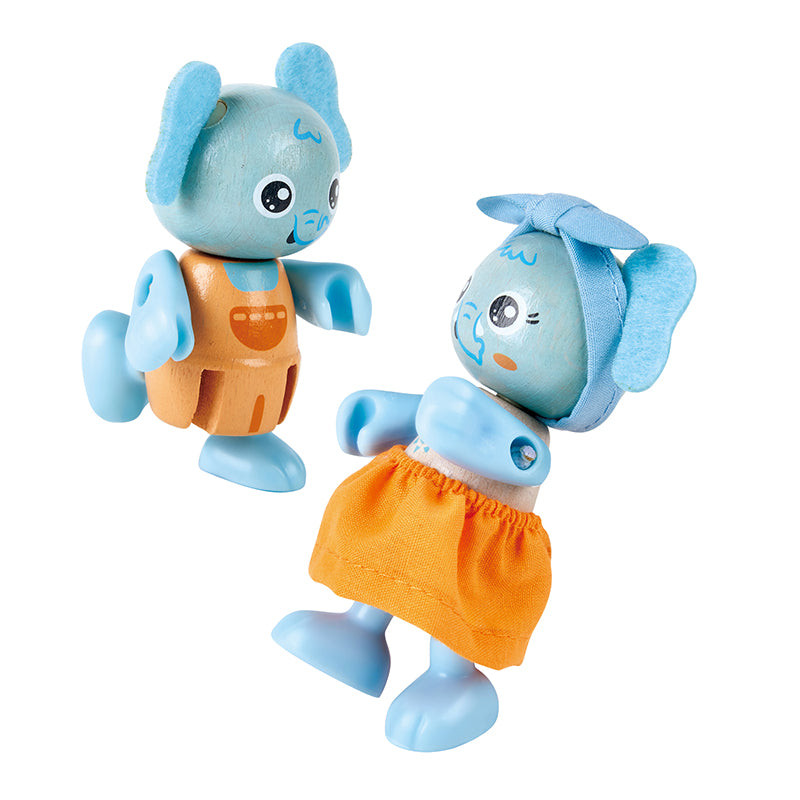 Hape Elephant Family