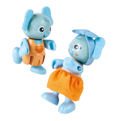 Hape Elephant Family