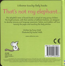 Usborne That's Not My Elephant Board Book