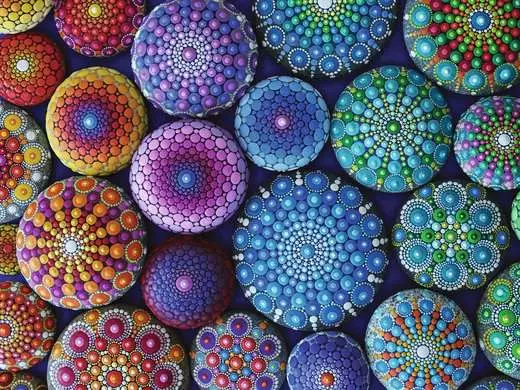 Ravensburger Radiating Rainbow Mandalas, 1500pc