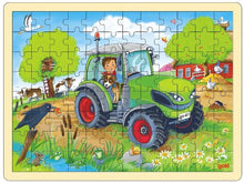 Goki Puzzle Tractor-57326