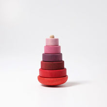 Grimms Pink Wobbly Stacking Tower