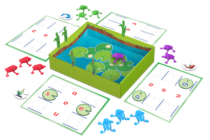 Learning Resources Lily Pad Letter Hop Word-Building Game
