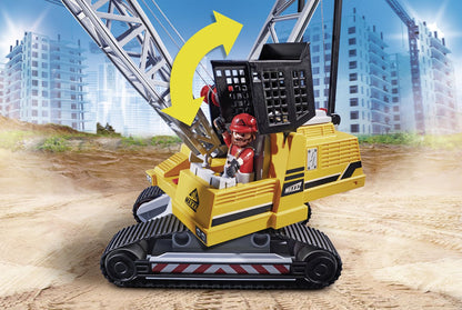 Playmobil 70442 City Action Construction Demolition Crane