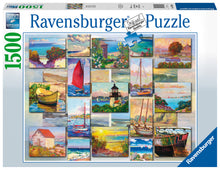 Ravensburger Coastal Collage, 1500pc