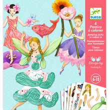 Djeco Jumping Jacks - Fairies Colouring Surprises