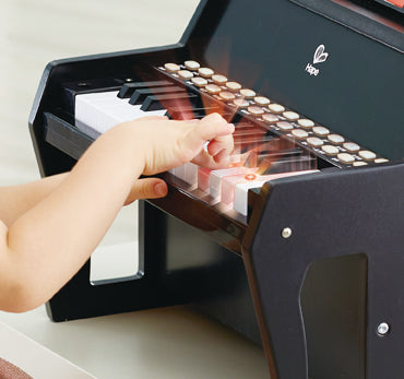 Hape Learn with Lights Piano - Black