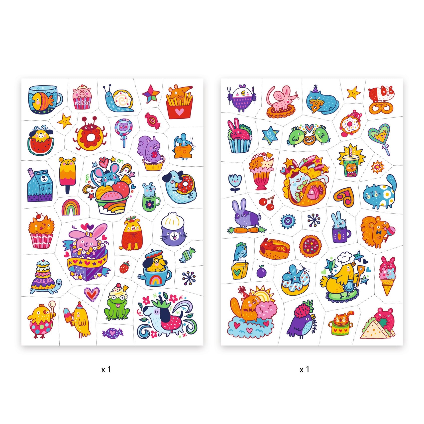 Djeco Sweet Mimi Temporary Tattoos
