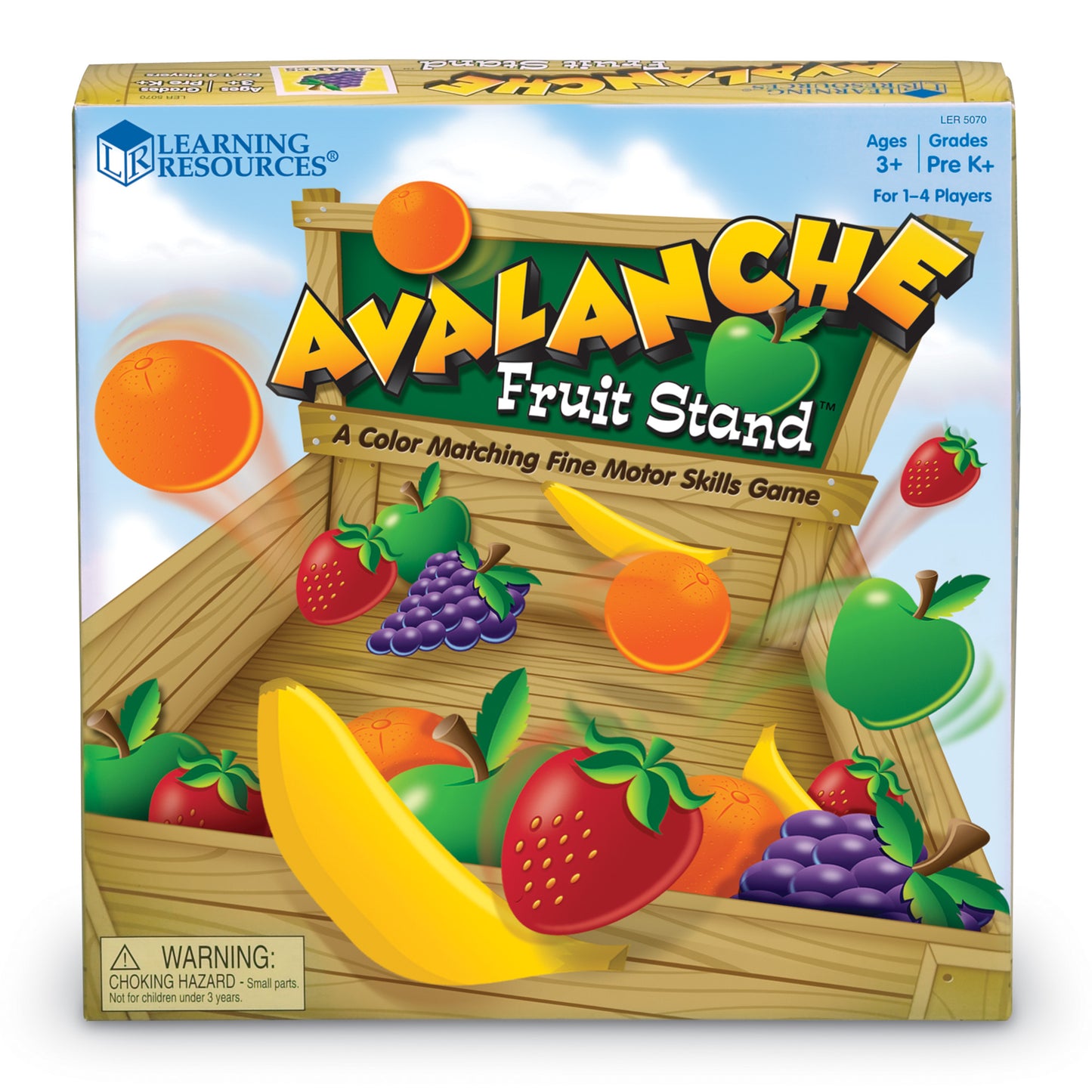 Learning Resources Avalanche Fruit Stand™ Colour & Fine Motor Skills Game