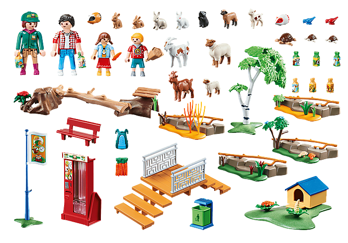 Playmobil 70342 Family Fun Petting Zoo